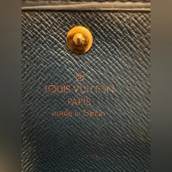 LV EPI Blue Leather Bifold Wallet - Picture 12 of 16